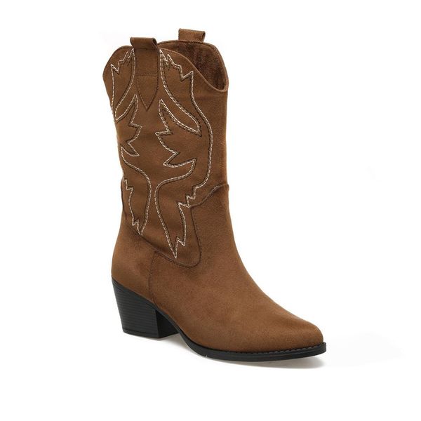 

flo 19kf-333 tan women 's boots butigo, Black