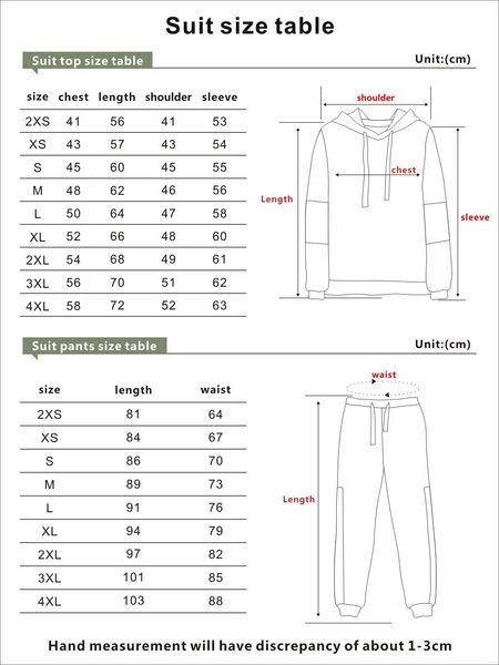 

jogging male hoodies tracksuit new men/women two piece tok fall tracksuits winter hoodies+pants suit sweatshirts tik / hexau, Black