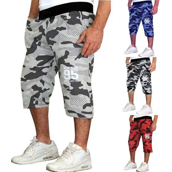 

2019 hip hop sweatpants men's camouflage new style cotton multi-pocket overalls pant streetwear pantalones hombre, Black
