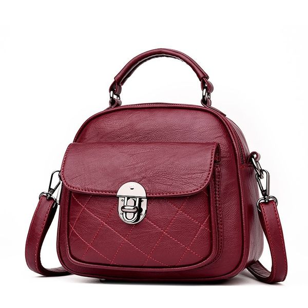 

new soft leather korean fashion casual dual-use ladies shoulder bag