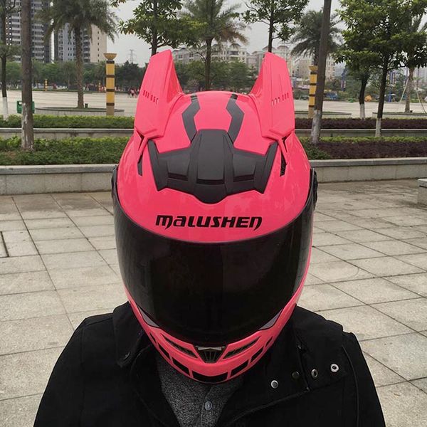 

внедорожного ралли профессиональных гоночных шлемов casque каско 2018 розовый шлем мотоциклетный шлем анфас