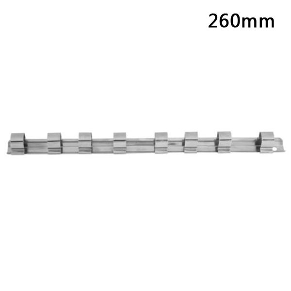 

8 socket 1/2 1/4 3/8 rack holder rail tool organizer storage carbon steel divider rails tray holder sockets