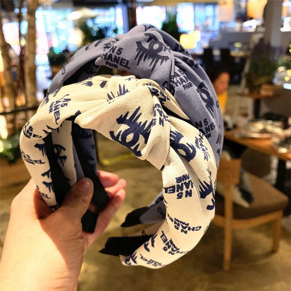 

fashion headband girls vintage knitting twisted knotted letter headband wide hair bands head wear accessories 7 colors wholesale fj712, Slivery;white
