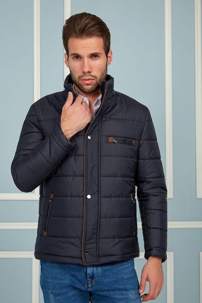 

dewberry male navy blue coat-1040001m8625, Black;brown