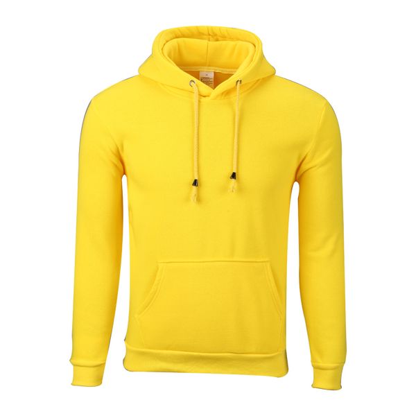 

polyester fleece cap hat sweater fashion men's autumn and winter solid color yellow long sleeve jh-011-113, Black