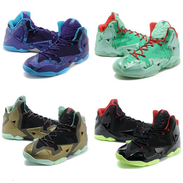 

2019 new 11 th generation combat mens basketball shoes gray outdoor shoes 11 basketball sports shoes size us 7-12