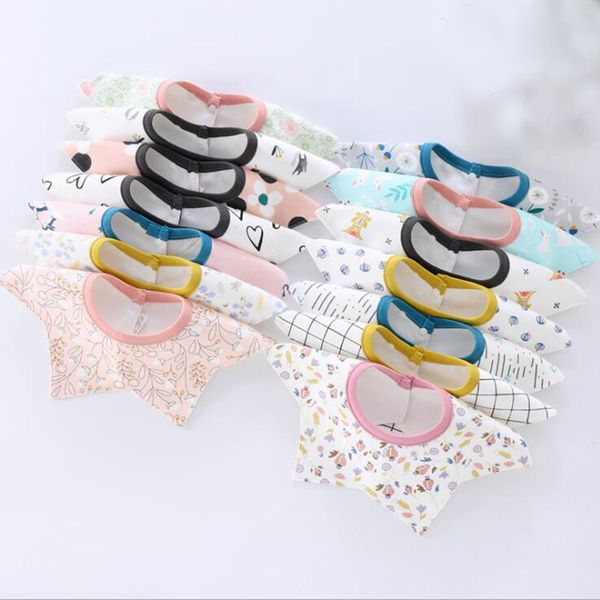 

newborn baby bibs burp cloths cotton baby scarf saliva infant bibs 360 toddler toddler popular printing wht017