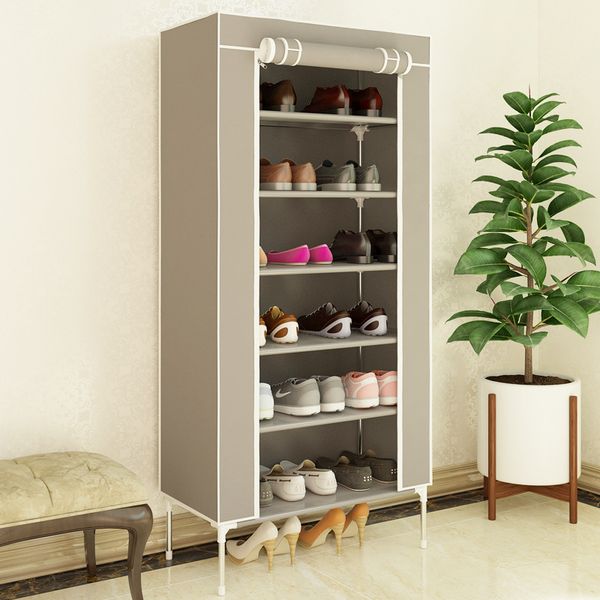 

simple shoe rack assembly diy cloth shoe cabinet home dormitory shoes shelf storage cabinet