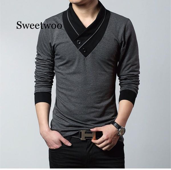 

2020 new pullover men v neck sweaters men long sleeve sweaters shirts casual fashion knitwear pull homme, White;black