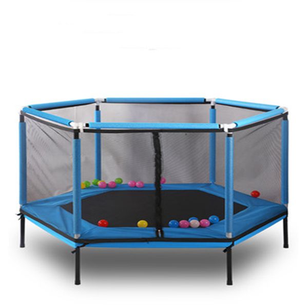 

trampolines trampoline children's home parent-child interactive game fitness with safety net baby care fence