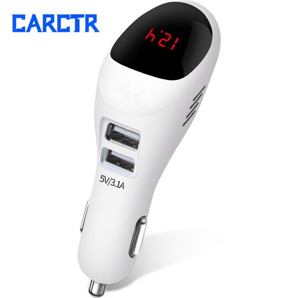 

car air purifier dual usb charger for car phone oxygen bar negative ion anion purifier cigarette vehicle air freshener s90b