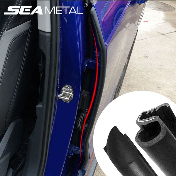 

car door seal strip rubber car door side sealing weatherstrip auto waterproof noise insulation sealant protection accessory
