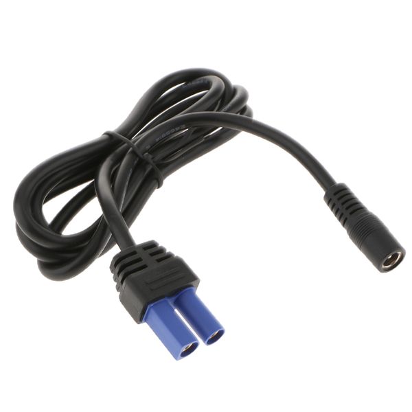 

13a car jump starter ec5 to dc5521 female adapter cable 1.2meter