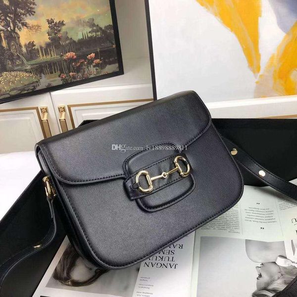 

autumn and winter 2019 new european and american fashion retro horse carrying buckle saddle bag organ women postman bag single shoulder mess