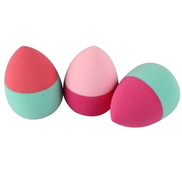 

3pcs/set drop shape makeup puff foundation base liquid powder concealer blusher face mixed sponges puff cosmetic