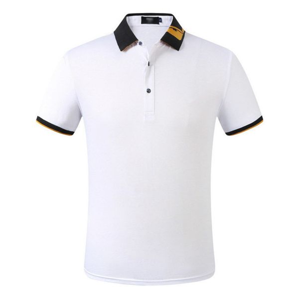 

mens designer polo fashion luxury cotton t-shirt short-sleeved men's casual polos brand apparel f 5 colors xxxl p24z26, White;black