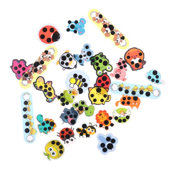 

4pcs safety care lcd baby thermometers sticker body fever medical temperature