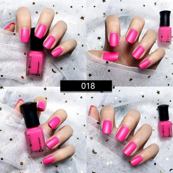 

new 20 colors satin frosted bottle long lasting nail art varnish dull nail enamel manicure design quick dry matte polish