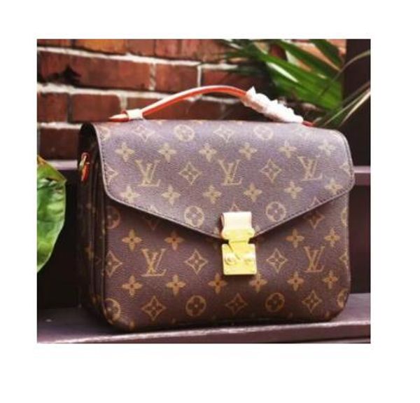 

2019 genuine leather women's handbag pochette metis shoulder bags crossbody bags messenger bagm40780 #89