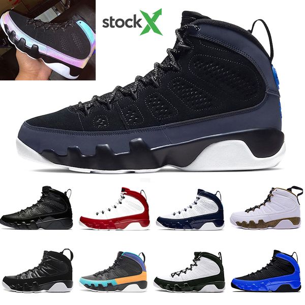 

stock x 2020 3m reflective racer blue 9s mens basketball shoes 9s bred unc og gym red citrus men designer sports sneakers 41-47