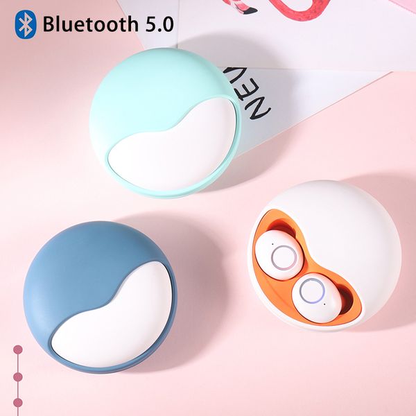 

wireless earphone bluetooth 5.0 tws 3d stereo sound earbuds auto connect hands phone call mini bass headphones