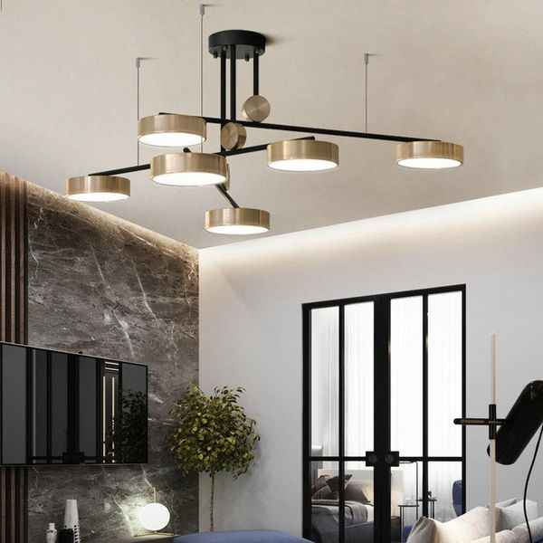 

modern led diode chandelier lighting nordic ceiling hanglamp bedroom living room dining room pendant lamp lighting fixtures