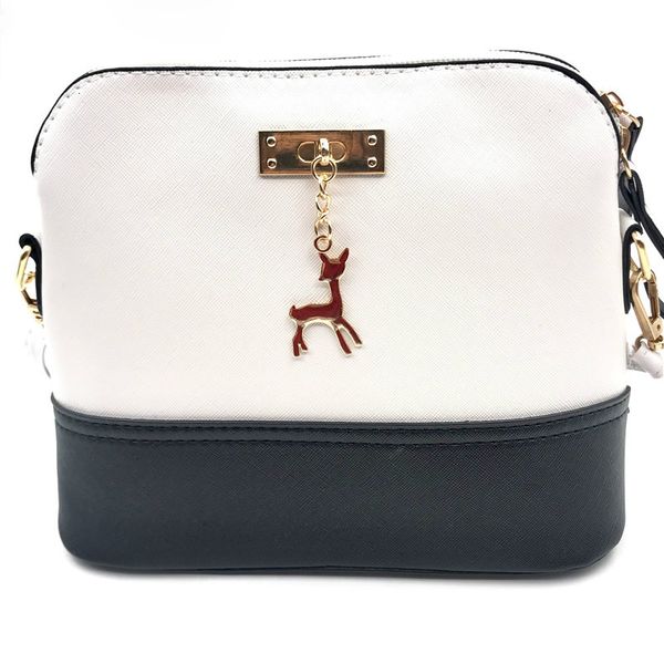 

women's handbags fashion shell bag leather women messenger bags girls for shoulder bags decorative deer branded bag