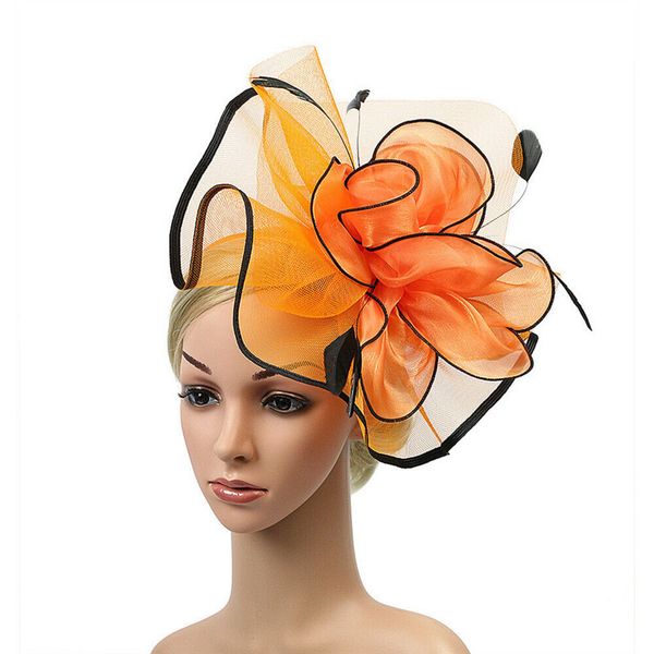 

Women Sinamay Fascinator Fashion Headwear Ladies Elegante Band Cocktail Party Hat Wedding Church Kentucky Derby Royal Head bands