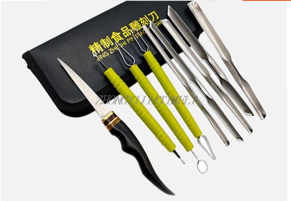 

fruit carving knife, chef carving knife, kitchen platter professional tool