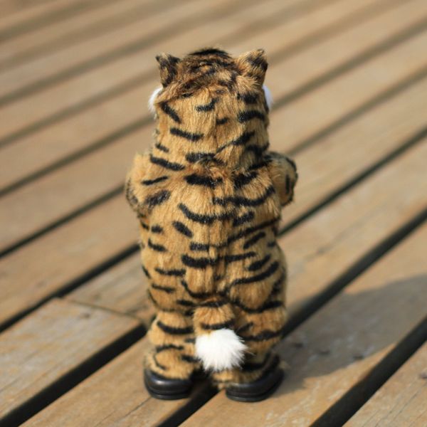 

cute simulation cat electric yellow cat singing and dancing cat doll gift kids interactive toys birthday gift