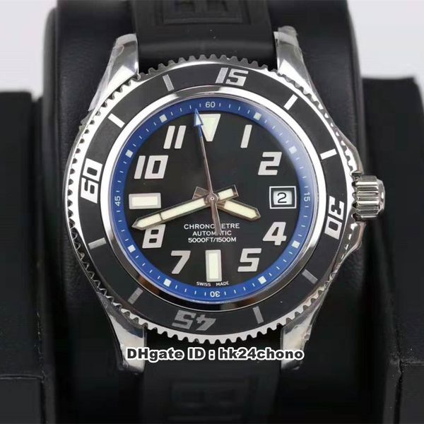 

новые 5 стиль gm лучшие часы superocean 42 синий eta2824 28800vph autoamtic мужские часы a1736402 черный циферблат каучуковый ремешок мужски, Slivery;brown