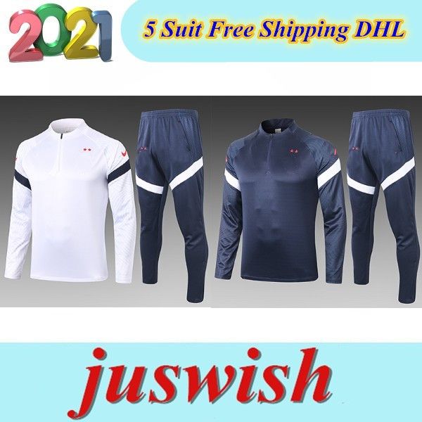 

2020 france soccer tracksuit soccer survÃªtement jerseys national team mbappe griezmann soccer tracksuit men suit training wear football shir, Black