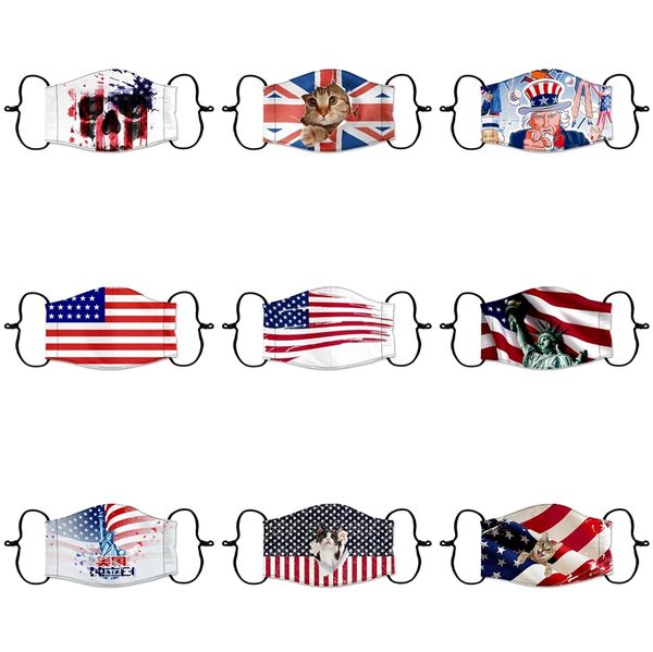 

cotton fabric anti dust mouth muffle washable reusable face masks non designer mask 10 colors cca12126 100 1p #7881