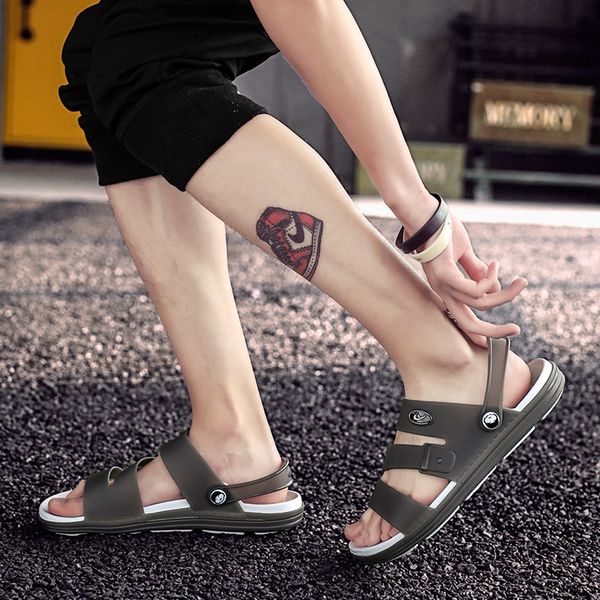 

original classic garden flip flops water shoes men summer beach aqua slipper outdoor breathable sandals gardening shoes