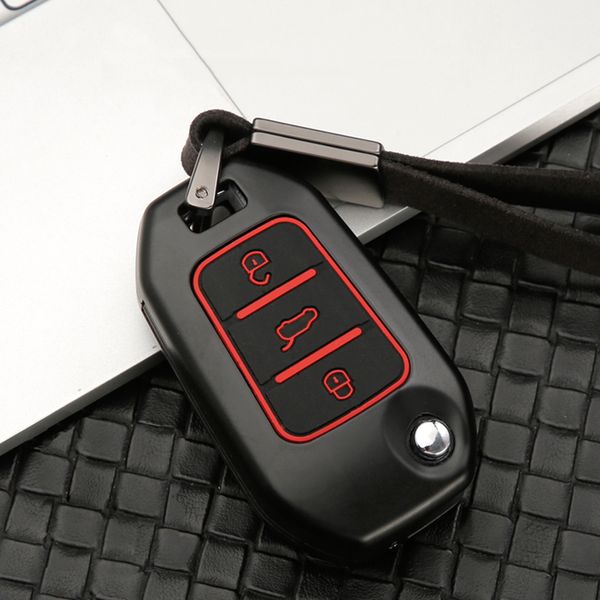 

silicone zinc alloy car key case cover for 301 3008 5008 208 307 308 508 2008 4008 for c4 cactus c5 c3 c4l c6 c8