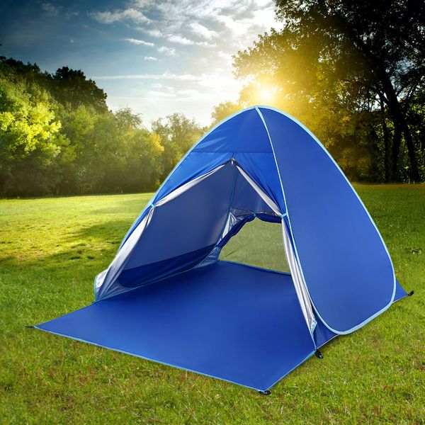 

lixada automatic instant up beach tent lightweight uv protection sun shelter tent cabana