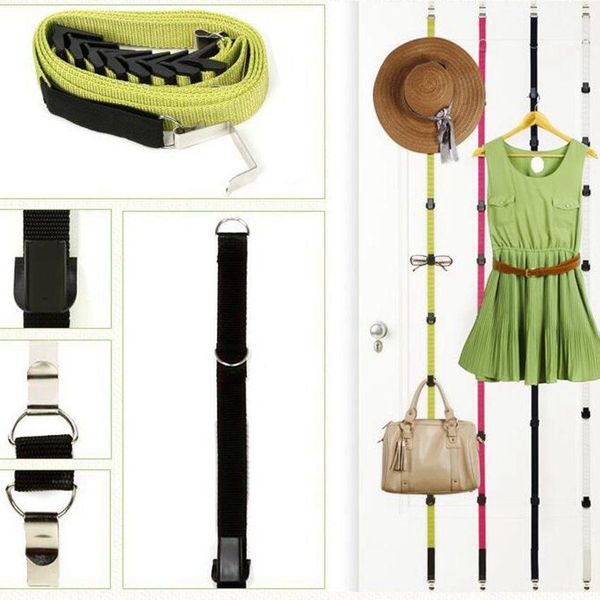 

регулируемые держатели для хранения и стойки для сумки одежда после дверной висячего крюка стойки rope lanyard организация tool box пакет zz