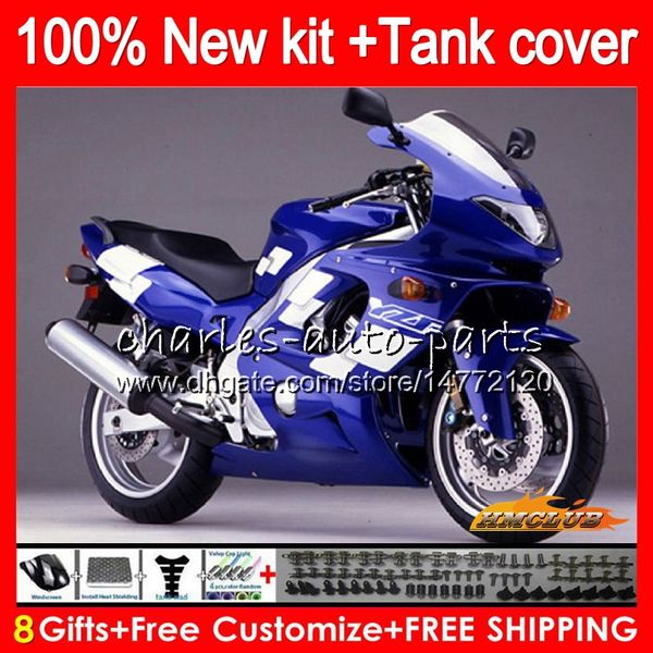 

thundercat for yamaha yzf600r yzf 600r c 72hc.59 factory blue zf-600r 1996 1997 1998 1999 2000 2001 2002 2003 2004 2005 2006 2007 fairing
