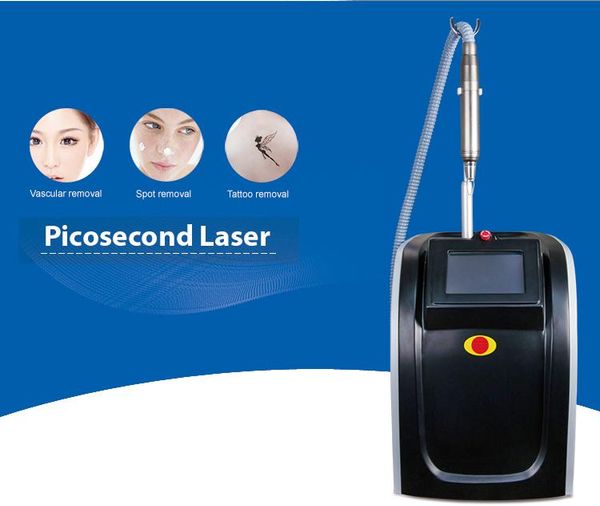 

2020 latest products portable picosecond laser tattoo removal melanin removal spots remove machine yag nd yag laser for beauty salon, Black