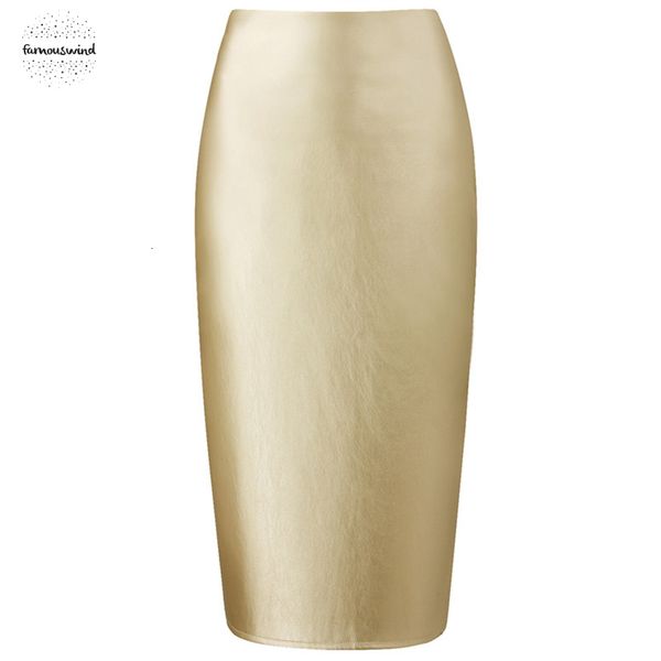 

2019 юбки женские sexy кожезаменитель midi карандаш высокая талия лето упругие bodycon тонкий офис короткие s0323 saias, Black
