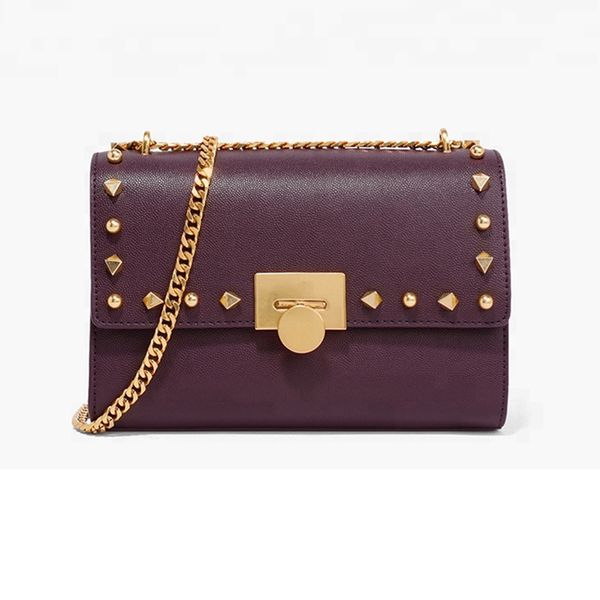 

натуральная кожа цепи плеча мода messenger сумки на ремне женщины