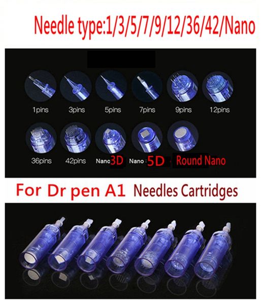 

9/12/36/42/nano pins for dr.pen derma pen microneedle pen rechargeable dr pen a1 needle cartridge dhl
