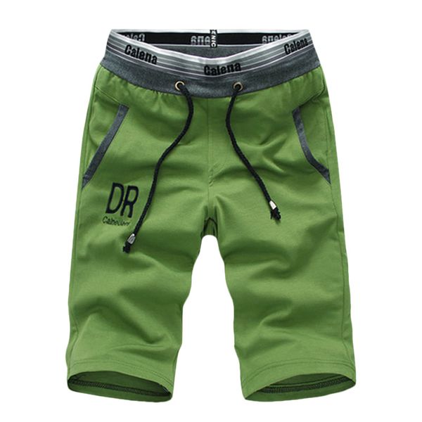 

men short pants casual shorts homme trousers drawstring knee length shorts jogger mens fashion sweatpants fitness elastic waist, White;black