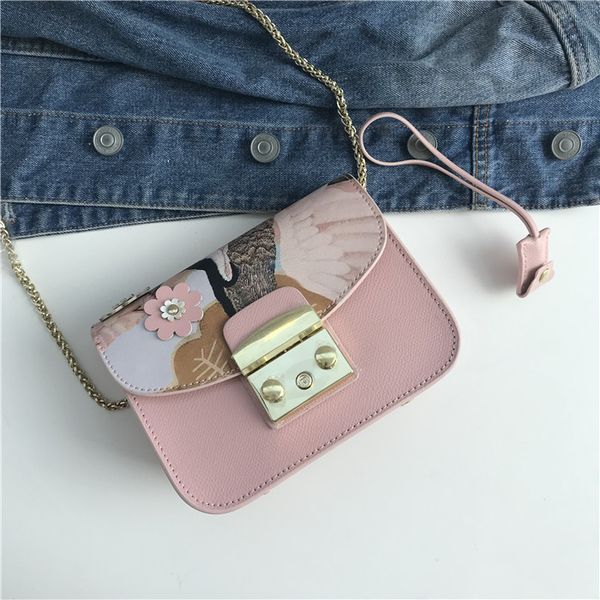 

kafunila fashion women genuine leather messenger bag mini flap crossbody bags ladies small clutches female chain bag girls t200322