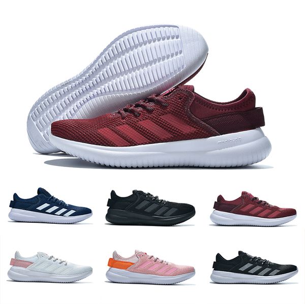 

black neo cloudfoam pure casual running shoes for black grey pink men women casual training sports sneakers 35-44