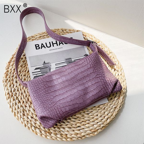 

bxx] crocodile pattern pu leather shoulder crossbody bags for women 2020 simply style female summer handbags hm123
