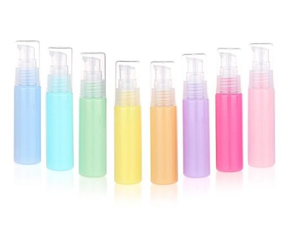 

30ml empty lotion bottle refillable portable mini empty cosmetic container traveler packing bottle press bottle for lotion shampoo bath