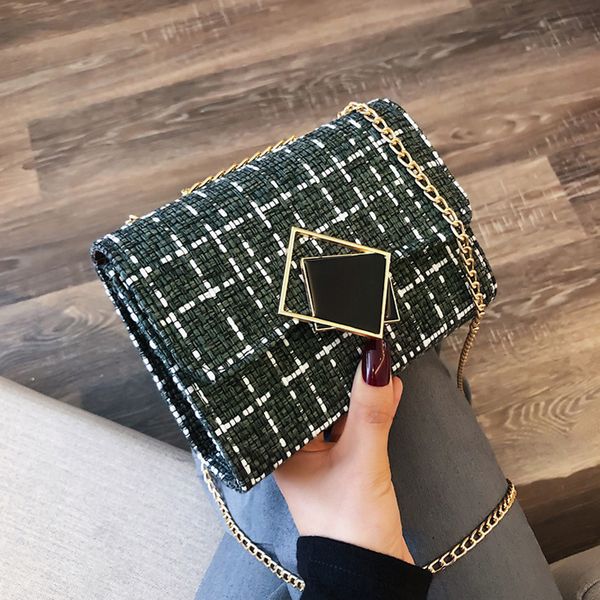 

2020 worean shoulder bag handbags women bags version wild girls small square messenger bag bolsa feminina