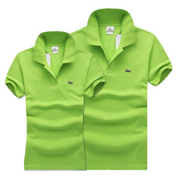 

20ss couple lacostes luxury designer t-shirts high end brand printing fashion polo shirts crocodile logo cotton color team couple pullover, White;black