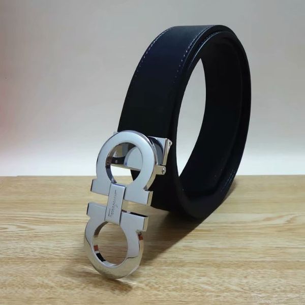 

men belt womens genuine leather black and white color designer, Black;brown